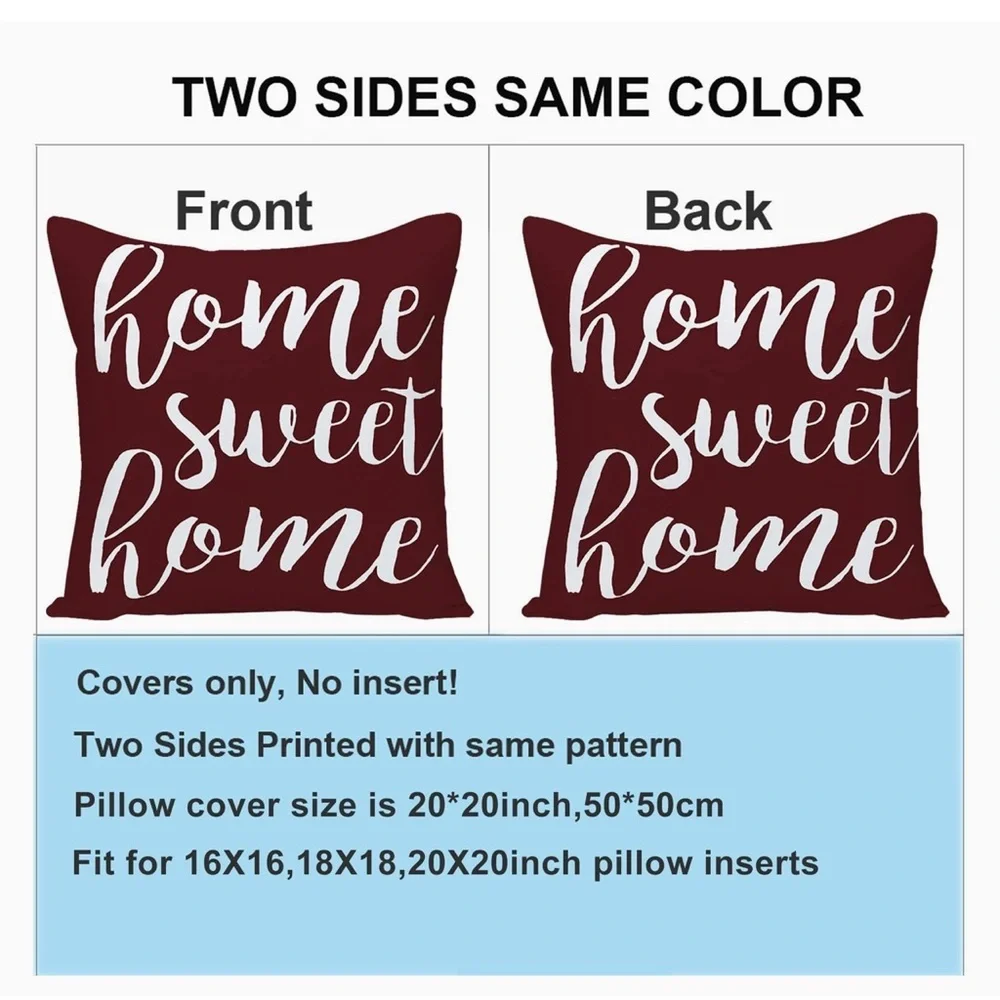 Bohemian Farmhouse Deco Pillow Cover Set